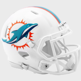 Riddell Miami Dolphins Revo Speed Mini Helmet